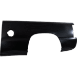 ReplaceXL Rear, Driver Side Truck Bedside Panel, Primed, For Models Without 4 Wheel Steering, Metal Bed