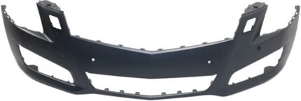 ReplaceXL Front Primed Bumper Cover, Sedan, With Head Lamp Washer Holes, Without Parking Aid Sensor Holes, CAPA CERTIFIED