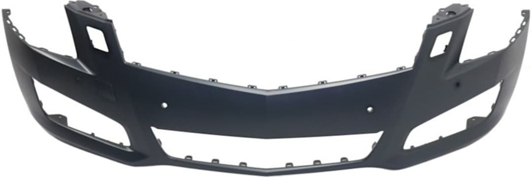 r-repcd010307pq_1.jpg ReplaceXL Front Primed Bumper Cover, Sedan, With Head Lamp Washer Holes, Without Parking Aid Sensor Holes, CAPA CERTIFIED - Image 1