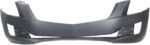 ReplaceXL Front Primed Bumper Cover, For Models Without Adaptive Cruise Control, Without Parking Aid Sensor Holes, Sedan, CAPA CERTIFIED