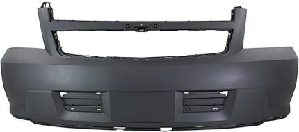 ReplaceXL Front Primed Bumper Cover, Hybrid Model, For Models without Off Road Package (Round Fog Lights)