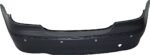 ReplaceXL Rear Primed Bumper Cover, Without Sport Package
