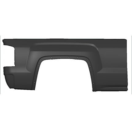 ReplaceXL Rear, Passenger Side, Outer Truck Bedside Panel, Primed, 7 Ft. Bed, Outer Side Panel, CAPA Certified