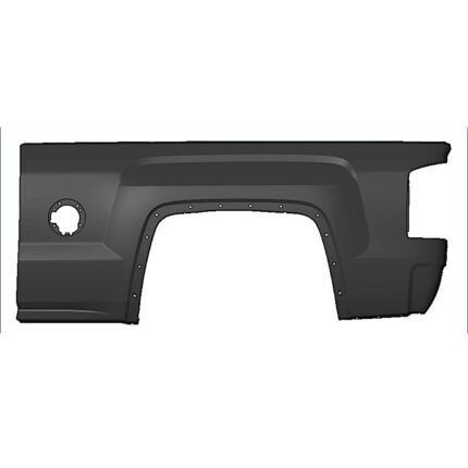 ReplaceXL Rear, Driver Side, Outer Truck Bedside Panel, Primed, 7 Ft. Bed, Outer Side Panel, CAPA Certified