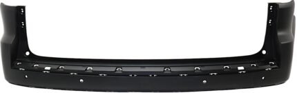 ReplaceXL Rear, Upper Primed Bumper Cover, With Parking Aid Sensor Holes CAPA Certified