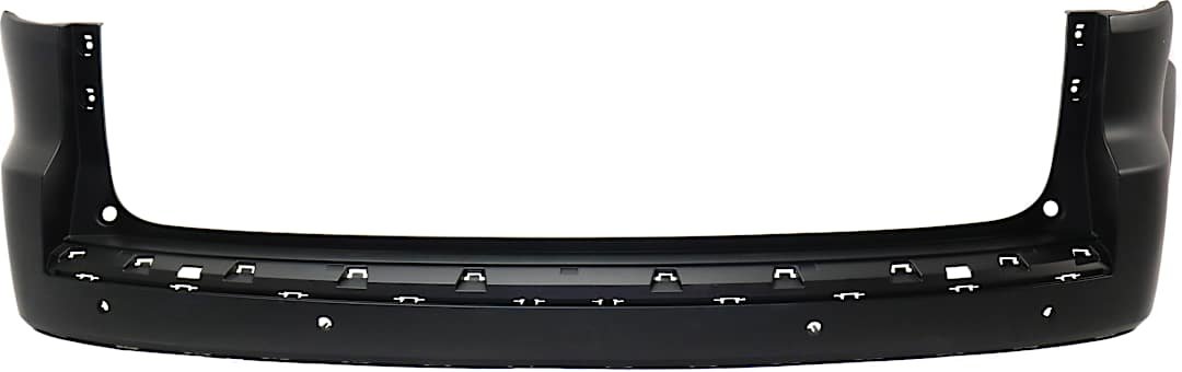 r-rg76010001pq_1.jpg ReplaceXL Rear, Upper Primed Bumper Cover, With Parking Aid Sensor Holes CAPA Certified - Image 1