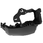 ReplaceXL Rear, Passenger Side, Upper Bumper End, Primed Plastic - Image 5