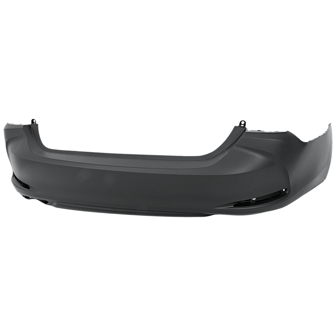 r-rl76010044pq_1.png ReplaceXL Rear Primed Bumper Cover, without Mounting Bracket(s), Japan Built Vehicle, Power Luggage Lid, For Models without F Sport Package and Park Distance Control Sensor, CAPA Certified - Image 1
