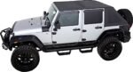 Rampage 139835 TrailView Series Soft Top - Frameless Design Black