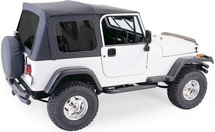 Rampage 68035 Complete Series Soft Top - With Frame (Frame Included) Black diamond