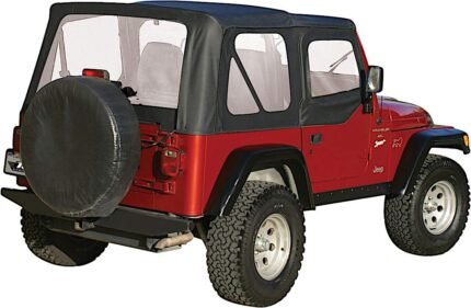 Rampage 68335 Complete Series Soft Top - With Frame (Frame Included) Black diamond