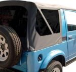 Rampage 98635 Factory Replacement Series Soft Top - Without Frame (Requires Factory Frame) Black diamond - Image 3