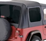 Rampage 99415 Factory Replacement Series Soft Top - Without Frame (Requires Factory Frame) Black - Image 2