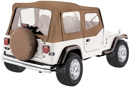 Rampage 99617 Factory Replacement Series Soft Top - Without Frame (Requires Factory Frame) Spice Denim