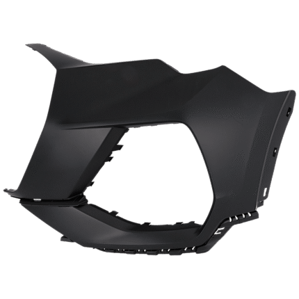 Replacement Front, Driver Side Bumper End, Primed Plastic CAPA Certified