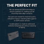 Replacement Front License Plate Bracket, For Models without Adaptive Cruise Control - Image 9