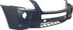 Replacement Front Primed Bumper Cover, With Headlight Washer Holes - Image 2