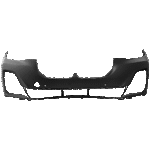 Replacement Front Primed Bumper Cover, For Models Without Parking Assist Sensor Hole and M Sport Package, CAPA Certified