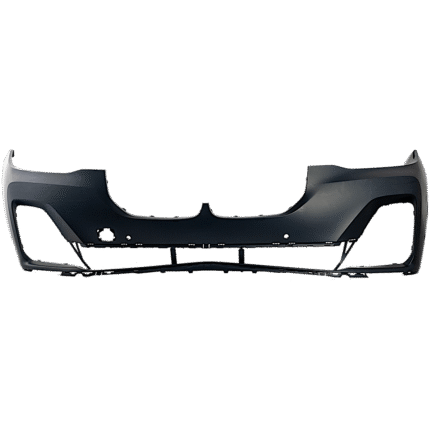 Replacement Front Primed Bumper Cover, For Models With Parking Assist Sensor Hole and M Sport Package, CAPA Certified