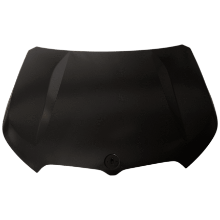 Replacement Hood, Black, Aluminum, U11 Body, CAPA CERTIFIED