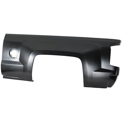 Replacement Rear, Driver Side, Outer Truck Bedside Panel, Primed, 7 Ft. Bed (Short Bed), Outer Side Panel, CAPA Certified