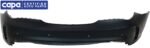 Replacement Rear Primed Bumper Cover, For Models With Parking Aid Sensor Holes and AMG Styling Package, CAPA Certified - Image 7