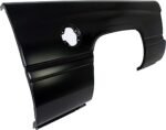 Replacement Rear, Driver Side Truck Bedside Panel, Primed, Outer Panel, with Gas Door Hole, 6 Ft. Bed, Single Rear Wheels - Image 3