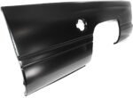 Replacement Rear, Driver Side Truck Bedside Panel, Primed, Outer Panel, with Gas Door Hole, 8 Ft. Bed, Single Rear Wheels - Image 3