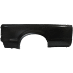 Replacement Rear, Passenger Side Truck Bedside Panel, Primed, Outer Panel, with Tail Light Provision, 8 Ft. Bed (Long Bed), For Models With Single Rear Wheels