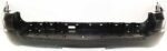 ReplaceXL Rear Primed Bumper Cover, NBX/XLS/XLT Models, With Step Pad Provision and Molding Holes, Without Parking Aid Sensor Holes