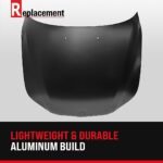 ReplaceXL Factory Style Hood Aluminum Primed CAPA Certified - Image 9