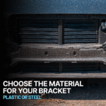 Replacement Front, Driver Side Bumper Bracket, CAPA Certified - Image 3