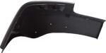 Replacement Front, Driver Side Bumper End, Painted Black Plastic - Image 4