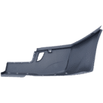 Replacement Front, Passenger Side Bumper End, Painted Gray Plastic - Image 4