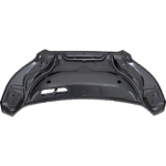 Replacement Hood, Steel, Black, CAPA CERTIFIED - Image 2