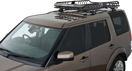 Rhino-Rack RMCB02 Cargo Basket - Powdercoated Black, Steel, Universal, Sold Individually