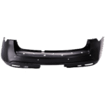 Replacement Rear Primed Bumper Cover CAPA Certified