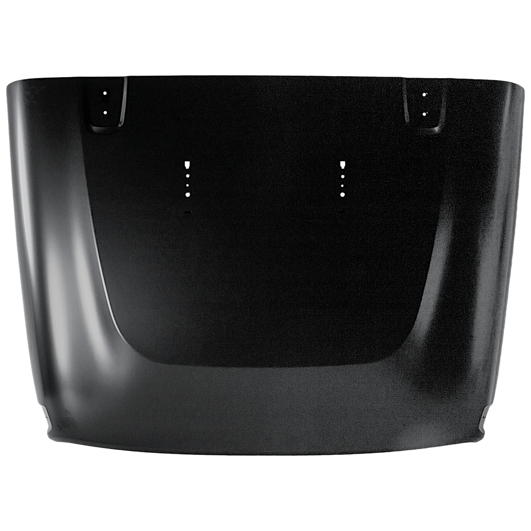 rj13010002q_1.png Replacement Factory Style Hood Aluminum Black CAPA Certified - Image 1