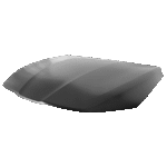 Replacement Hood, Steel, Black, CAPA CERTIFIED - Image 5