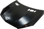 Replacement Factory Style Hood Aluminum Black - Image 3