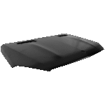 Replacement Factory Style Hood Black CAPA Certified - Image 4