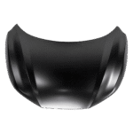Replacement Hood, Steel, Black, CAPA CERTIFIED