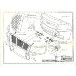 Ranch Hand GGC07HBL1 Grille Guard, Powdercoated Black Carbon Steel - Image 6