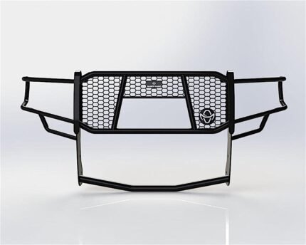 Ranch Hand GGD19HBL1C Grille Guard, Powdercoated Gloss Black Carbon Steel