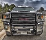 Ranch Hand GGG151BL1 Grille Guard, Powdercoated Black Carbon Steel - Image 2