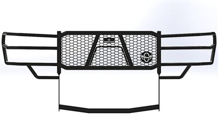 Ranch Hand GGT22HBL1 Grille Guard, Powdercoated Black Carbon Steel