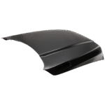 Replacement Factory Style Hood Aluminum Black - Image 6