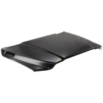 Replacement Factory Style Hood Aluminum Black - Image 8