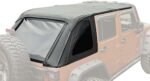 Rugged Ridge 13750.38 Bowless Series Soft Top - Frameless Design Black