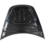 Replacement Hood, Aluminum, Silver - Image 2